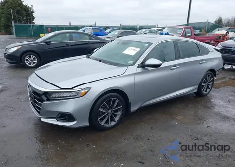 2021 Honda Accord Exl z USA, uszkodzony, nr VIN 1HGCV1F52MA005905